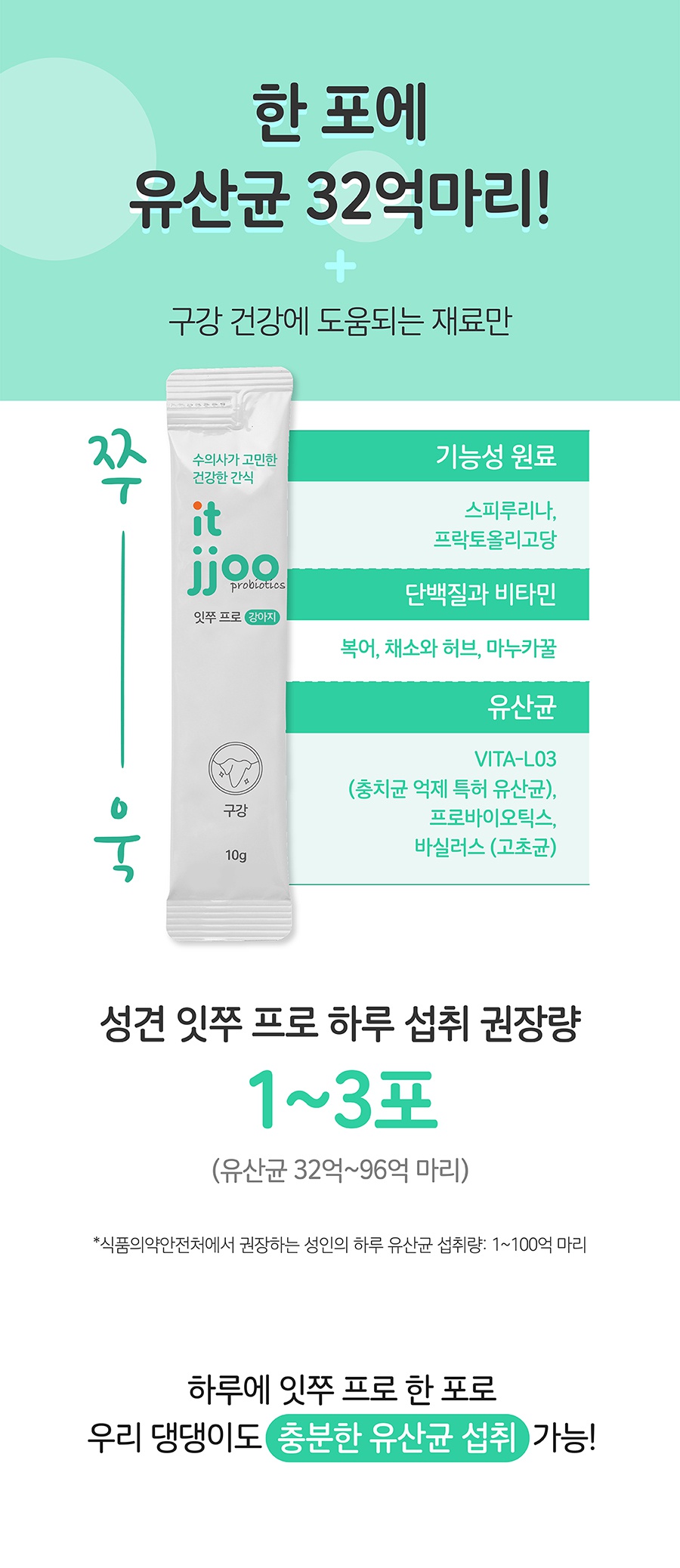 it 잇쭈 프로 도그 구강 (8개입)-상품이미지-3